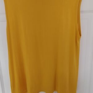Yellow Sleeveless Women's Top